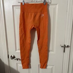 Gymshark Vital Seamless leggings in orange Size S